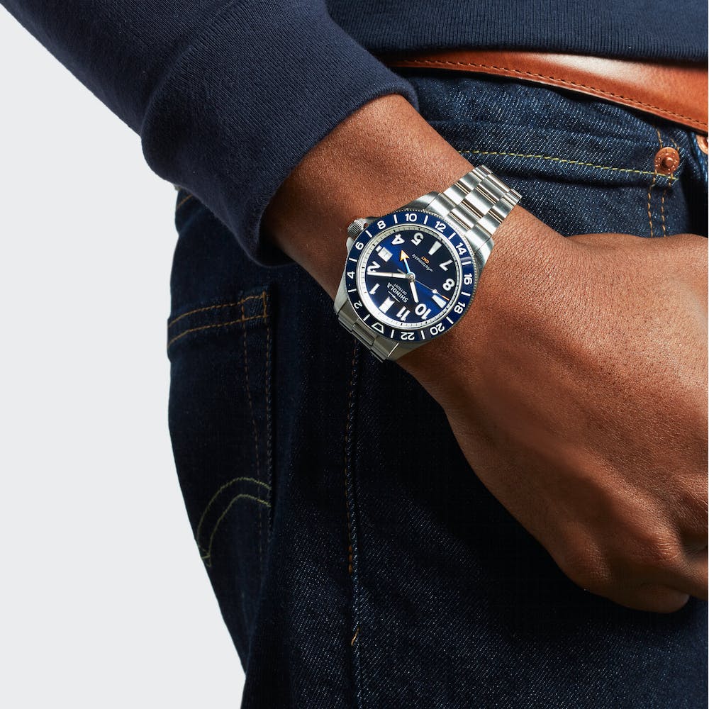 Shinola gmt hot sale