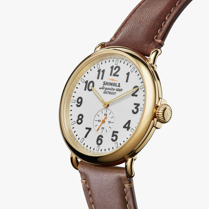 THE RUNWELL 47MM | White