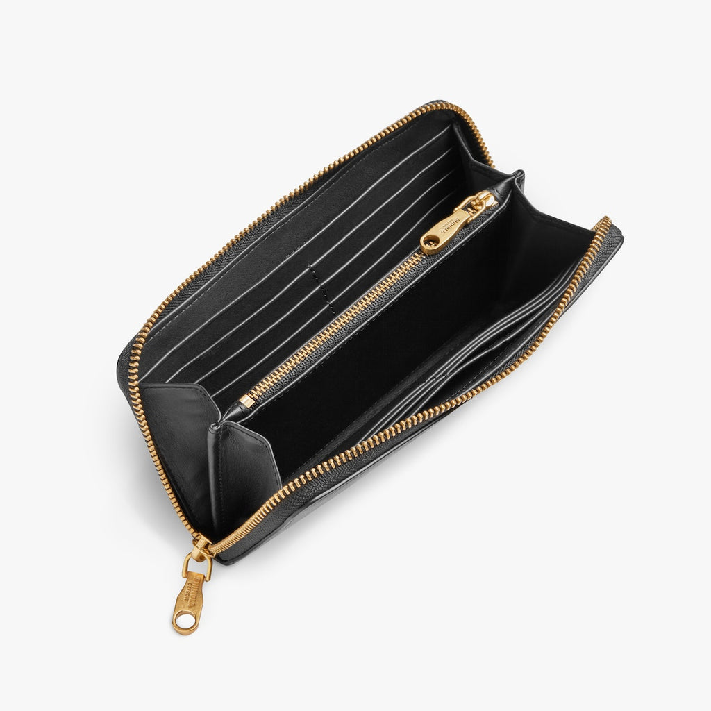THE POCKET ZIP WALLET | Natural Leather