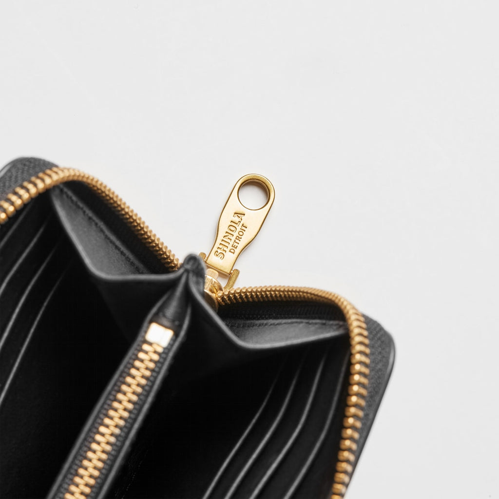THE POCKET ZIP WALLET | Natural Leather