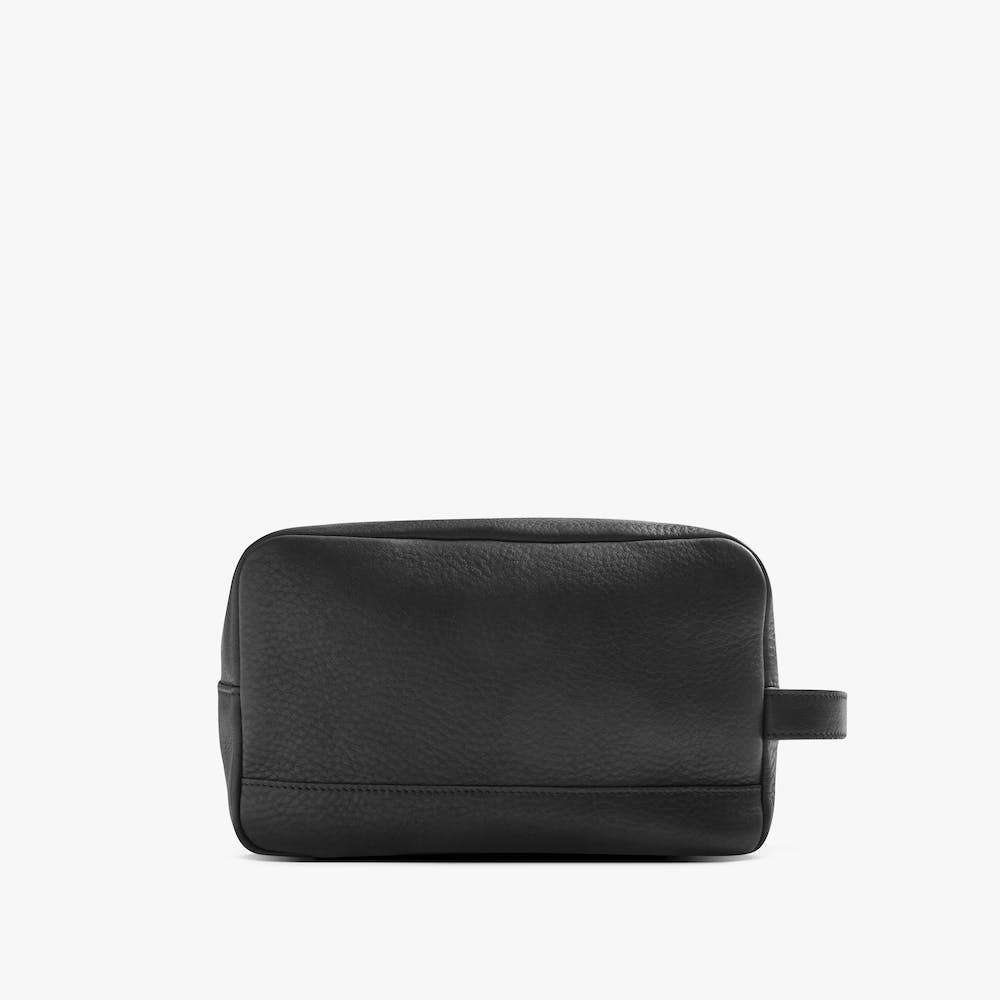ZIP TRAVEL KIT | Natural Grain Leather
