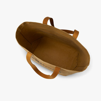 SHINOLA LOGO TOTE | Supernatural Paper and Vachetta Leather
