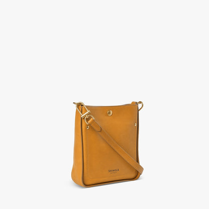 THE MINI POCKET CROSSBODY | Natural Leather