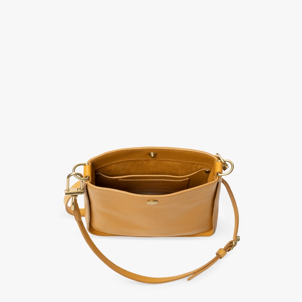 THE MINI POCKET CROSSBODY | Natural Leather
