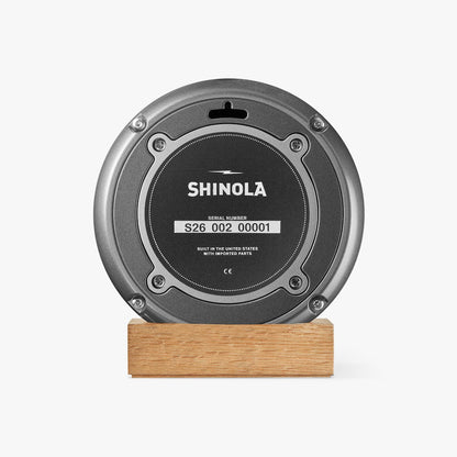 THE RUNWELL DESK CLOCK | Dark Gray