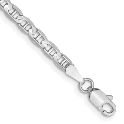 14k WG 3mm Concave Anchor Chain