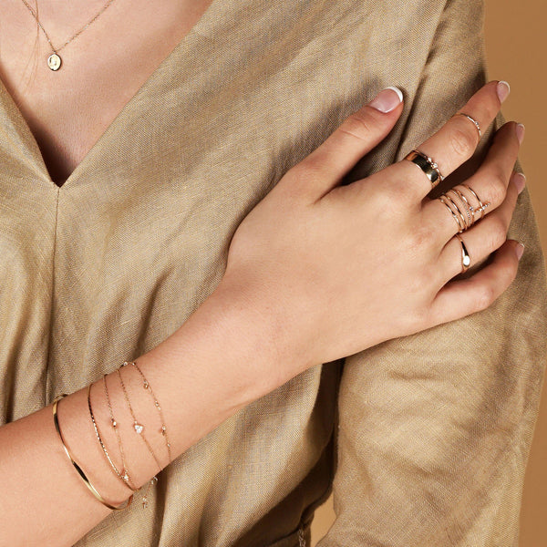 SOPHIE | Diamond Heart Bracelet